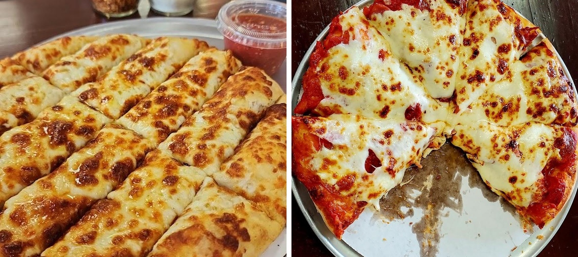The PF Pizzeria (Pizza Factory), Pub, and Grinds